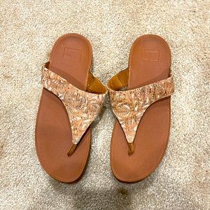 Barely worn fit flops